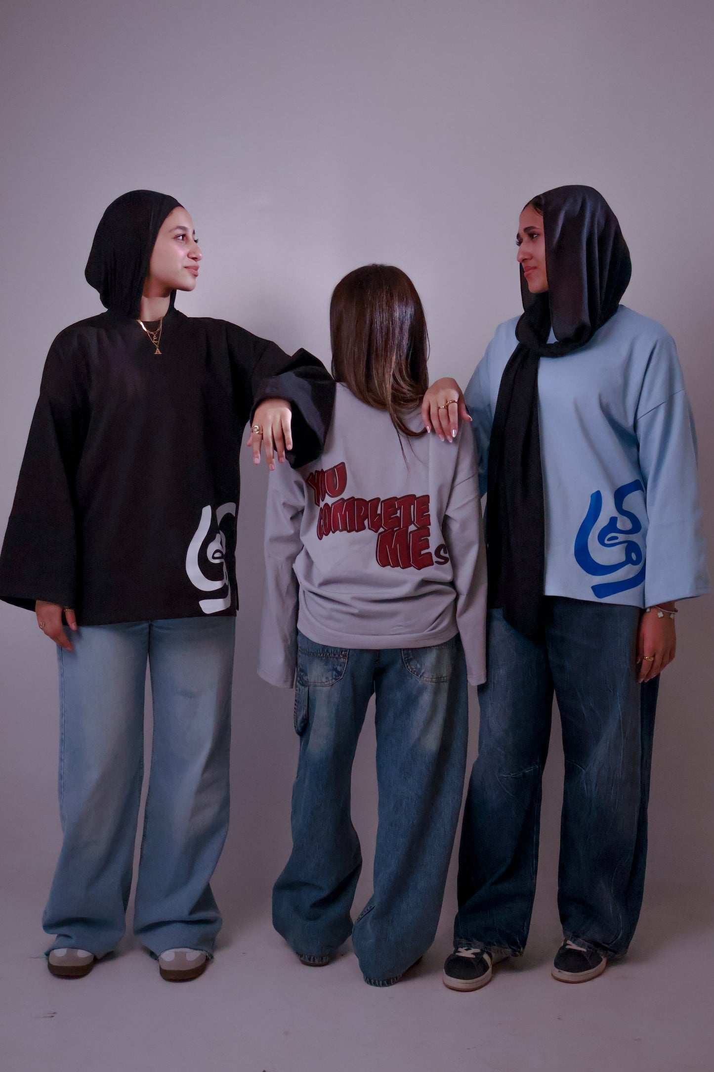 YOU COMPLETE MEss longsleeve in ash