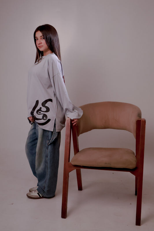 YOU COMPLETE MEss longsleeve in ash